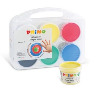 عکس رنگ انگشتی 6 رنگ پریمو PRIMO قوطی 100 گرمی - شماره 7