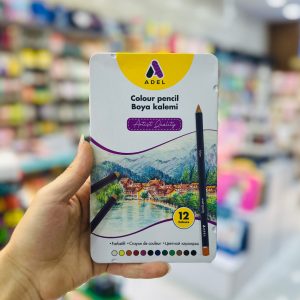 عکس مداد رنگی 12 رنگ عادل مدل آرتیست کوآلیتی - شماره 1
