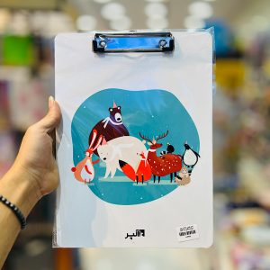 عکس تخته شاسی A4 آلپر طرح حیوانات قطبی بدنه فلزی - شماره 5