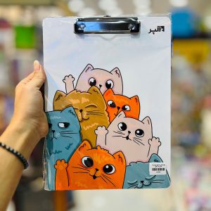 عکس تخته شاسی A4 آلپر طرح گربه 6 عددی بدنه فلزی - شماره 14