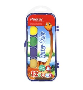 عکس آبرنگ 12 رنگ پنتر Panter طرح ژوراسیک - شماره 4