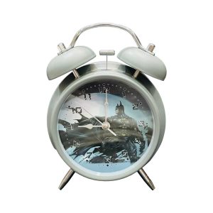 عکس ساعت طرح بتمن ایستاده رنگ طوسی - شماره 2