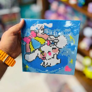 عکس نقاشی الماسی طرح سینمارول و چتر سایز 20 در 20 مدل بوم دار - شماره 2