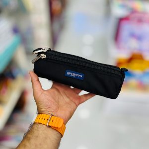عکس جامدادی سی کلاس 3 زیپ رنگ مشکی کد 0300 - شماره 9