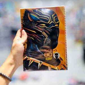 عکس دفتر 80 برگ طرح مرد با فیس ربات سیبو کد M 29/2 - شماره 3