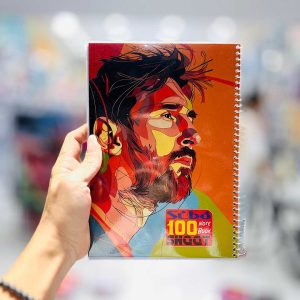 عکس دفتر 100 برگ مسی آبرنگی سیبو کد A 34 - شماره 9