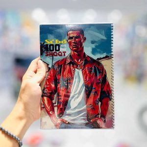 عکس دفتر 100 برگ رونالدو پیرهن هاوایی سیبو کد A 34 - شماره 7
