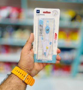عکس ست پرگار کلاسیک سی کلاس مدل ترتل Turtle Compass کد CCTSC7-4 رنگ آبی - شماره 14