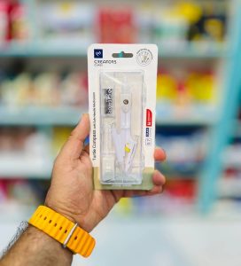 عکس ست پرگار کلاسیک سی کلاس مدل ترتل Turtle Compass کد CCTSC7-4 رنگ سبز - شماره 11