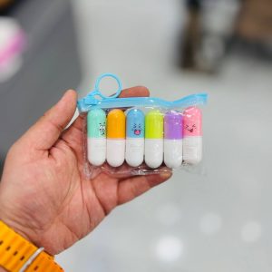 عکس هایلایتر 6 عددی طرح ایموجی - شماره 9
