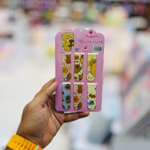 عکس بوک مارک فانتزی مغناطیسی طرح کاپی بارا صورتی - شماره 8