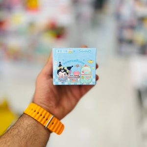 عکس برچسب رولی جعبه ای فانتزی سانریو رنگ آبی - شماره 15