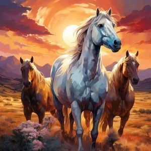 عکس نقاشی الماسی طرح بزرگسال 40در50 کد T08 - شماره 12