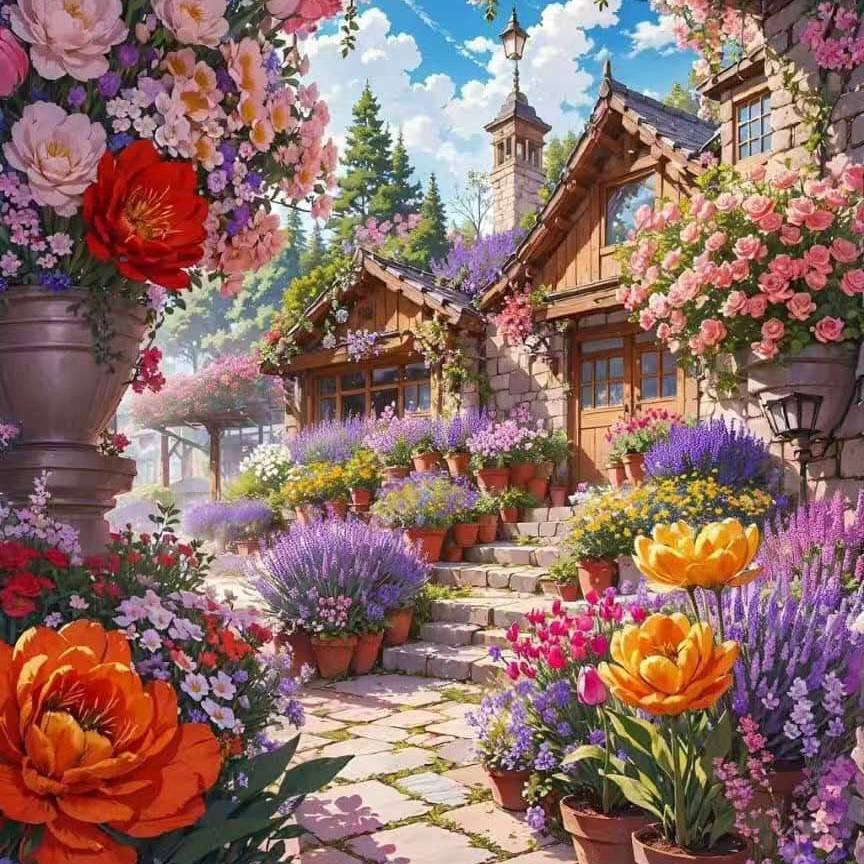 تصاویر نقاشی الماسی طرح بزرگسال 40در50 کد T21 نقاشی الماسی طرح بزرگسال 40در50 کد T21