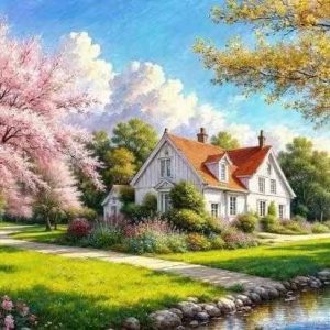 عکس نقاشی الماسی طرح بزرگسال 40در50 کد T44 - شماره 14