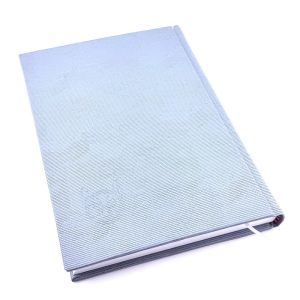 عکس سررسید ترمو وزیری 1405 چرم کبریتی پاسارگاد رنگ آبی نفتی - شماره 9