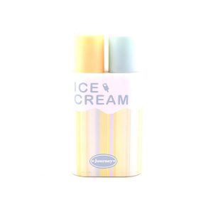 عکس هایلایتر دوقلو پاستلی فانتزی ICE CREAM مدل بستنی رنگ آبی زرد و سبز کد 2271 - شماره 14