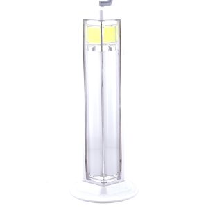 عکس چراغ شارژی ال ای دی YL مدل پایه دار سایز کوچک پنل خورشیدی دار کد 20961 - شماره 5
