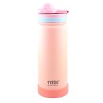 عکس تراول ماگ اورجینال تایسو TYESO حجم 600 میلی لیتر رنگ صورتی کد 0156 - شماره 7