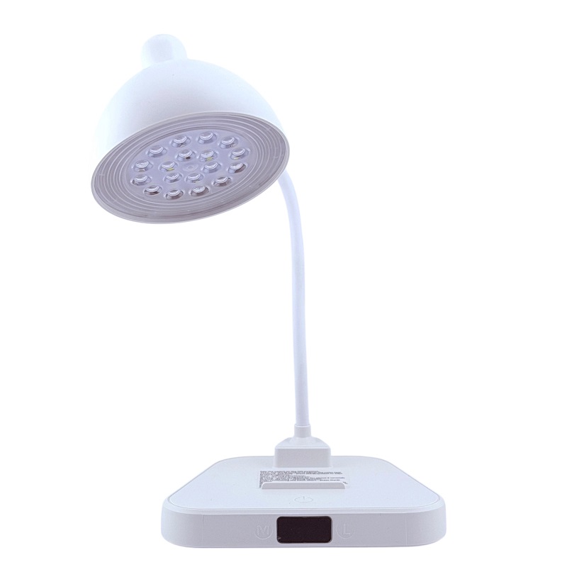 تصاویر چراغ مطالعه شارژی استند دار ال ای دی رنگ سفید کد Z718 چراغ مطالعه شارژی استند دار ال ای دی رنگ سفید کد Z718