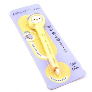 عکس لاک غلط گیر فانتزی قلمی چانجیلی CHANGLI طرح جوجه اردک زرد کد 2118 - شماره 1
