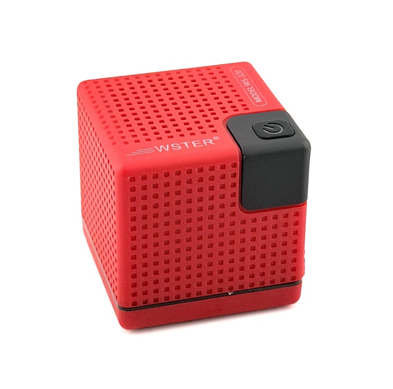 تصاویر مینی اسپیکر وستر Wster کد WS-320 رنگ قرمز مینی اسپیکر وستر Wster کد WS-320 رنگ قرمز