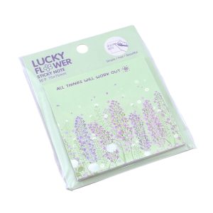 عکس استیکی نوت فانتزی لوکی فلاور LUCKY FLOWER سایز 7 در 7 رنگ سبز کد 231 - شماره 10