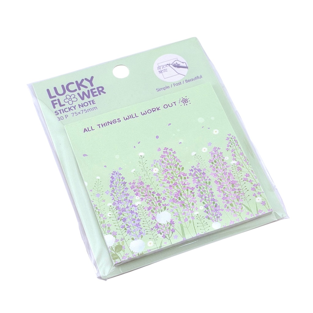 تصاویر استیکی نوت فانتزی لوکی فلاور LUCKY FLOWER سایز 7 در 7 رنگ سبز کد 231 استیکی نوت فانتزی لوکی فلاور LUCKY FLOWER سایز 7 در 7 رنگ سبز کد 231