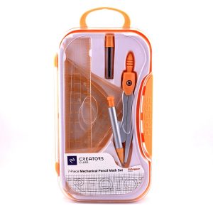 عکس پک پرگار و خط کش سی کلاس CCLASS سری Math Set کد 313-M رنگ نارنجی - شماره 15