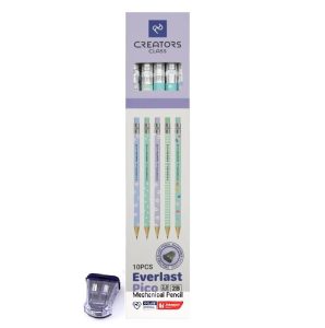 عکس مداد مشکی اتودی سی کلاس CCLASS سری pico بنفش ضخامت 2 میلی متری بسته 10 عددی + تراش کد MP-2B - شماره 6