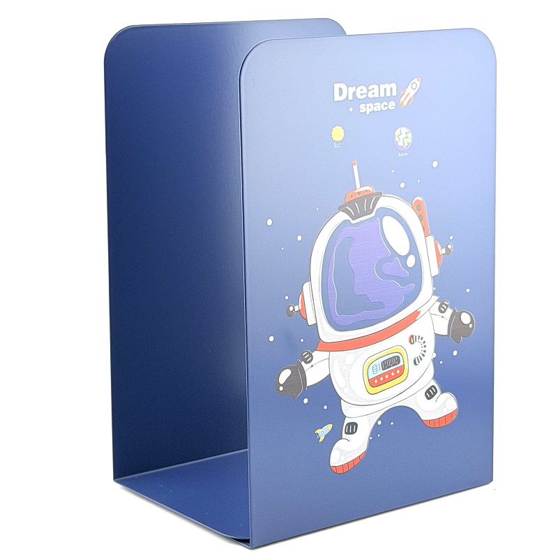 تصاویر نگهدارنده کتاب فلزی (شلف) طرح ربات فضانورد رنگ سرمه ای Dream Space بسته 2 عددی نگهدارنده کتاب فلزی (شلف) طرح ربات فضانورد رنگ سرمه ای Dream Space بسته 2 عددی