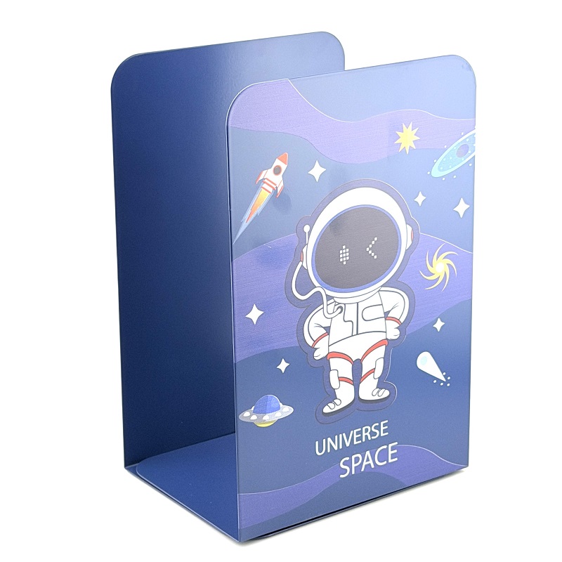 تصاویر نگهدارنده کتاب فلزی (شلف) طرح فضانورد رنگ سرمه ای UNIVERSE SPACE بسته 2 عددی نگهدارنده کتاب فلزی (شلف) طرح فضانورد رنگ سرمه ای UNIVERSE SPACE بسته 2 عددی