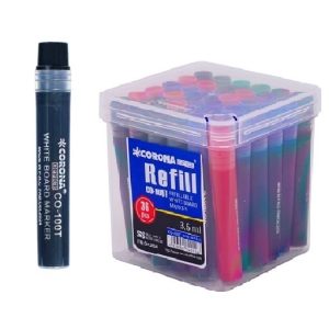عکس یدک ماژیک وایت برد شارژی کرونا CORONA حجم 3.5 میلی لیتر رنگ مشکی - شماره 5