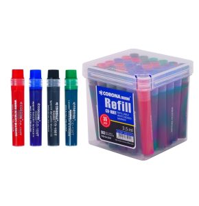 عکس یدک ماژیک وایت برد شارژی کرونا CORONA حجم 3.5 میلی لیتر (بسته 36 عددی -4 رنگ) - شماره 7