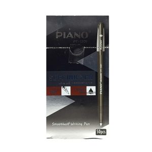 عکس خودکار 1.0 میل پیانو PIANO کد PT-1201 رنگ مشکی (بسته 50عددی) - شماره 13