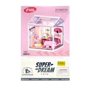 عکس لگو ساخت و دکوراسیون مینیاتوری سوپر دریم SUPER DREAM طرح اتاق خواب B2402 - شماره 5