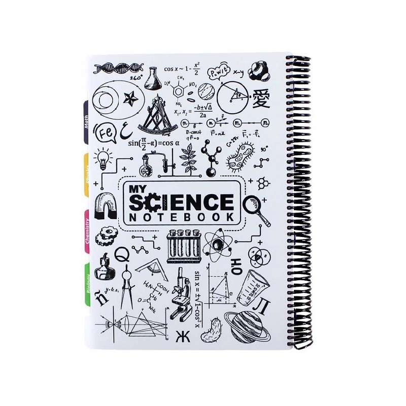 تصاویر دفتر 120 برگ رحلی دات نوت dotnote مدل My Science دفتر 120 برگ رحلی دات نوت dotnote مدل My Science