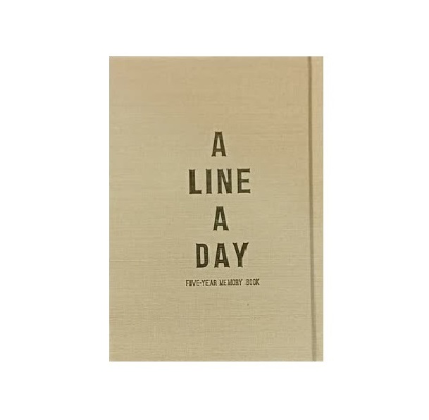 تصاویر دفتر خاطرات سالیانه جلد سخت دات نوت dotnote مدل A LINE A DAY طرح کتان کرم (15 در 21) دفتر خاطرات سالیانه جلد سخت دات نوت dotnote مدل A LINE A DAY طرح کتان کرم (15 در 21)