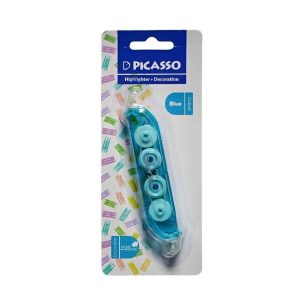عکس هایلایتر و دکوریشین پیکاسو PICASSO مدل دو سر کد 2020 رنگ آبی - شماره 4