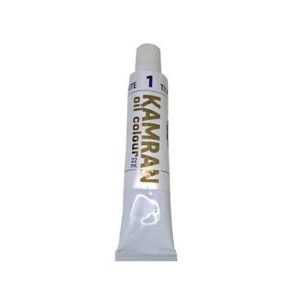 عکس رنگ روغن طراحی کامران KAMRAN شماره 1 WHITE حجم 22 میلی لیتر - شماره 6