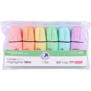 عکس هایلایتر مینی 6 رنگ سی کلاس CCLASS سری پاستلی کد MINI-HLP - شماره 13