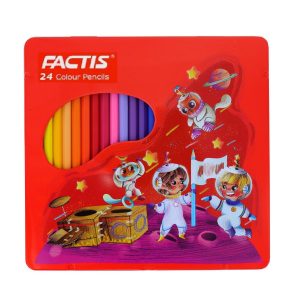عکس مداد رنگی 24 رنگ فکتیس FACTIS فلزی طرح 03 کد 07112024 - شماره 8