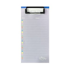 عکس تخته شاسی مینی لوکی LOOKY همراه چک لیست رنگ آبی (سایز 20 در 10) - شماره 1