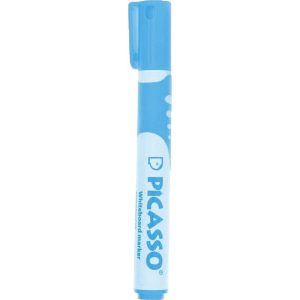 عکس ماژیک وایت برد پیکاسو PICASSO رنگ آبی روشن کد 701637 - شماره 5