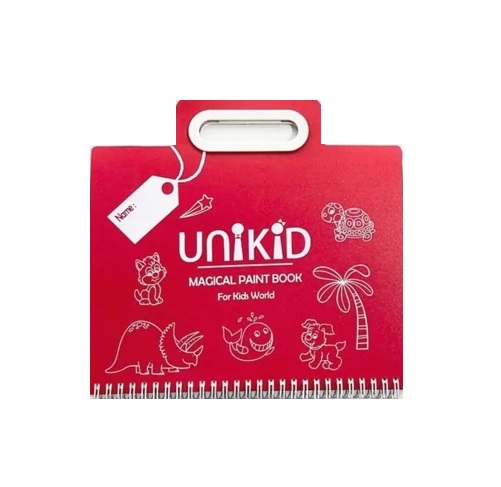 تصاویر دفتر نقاشی رنگ آمیزی جادویی یونی کید UNIKID مدل کیفی دسته دار دفتر نقاشی رنگ آمیزی جادویی یونی کید UNIKID مدل کیفی دسته دار