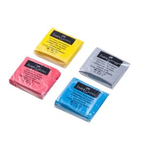 عکس پاک کن خمیری فابرکاستل Faber castell مدل بدون قاب (رنگ جور) - شماره 3