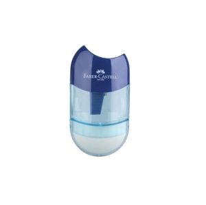 عکس تراش و پاک کن کوچک مدل مخزن شیشه ای فابرکاستل Faber castell کد 183604 - شماره 1