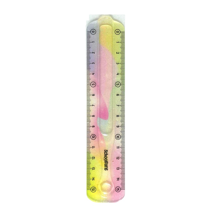 تصاویر خط کش ژله ای 15 سانت اسکول فنس Schoolfans طرح اکلیلی پاستلی کد 923300 خط کش ژله ای 15 سانت اسکول فنس Schoolfans طرح اکلیلی پاستلی کد 923300