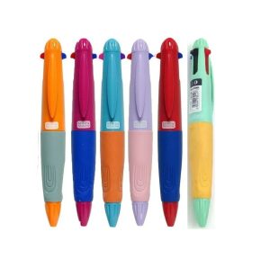 عکس خودکار فشاری 3رنگ اسکول فنس Schoolfans مدل کوتاه کد 921403 - شماره 7