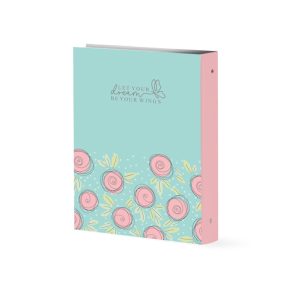 عکس کلاسور 160 برگ پاپکو PAPCO مدل فانتزی کلاسیک جلد سخت طرح 03 کد 6187 - شماره 5